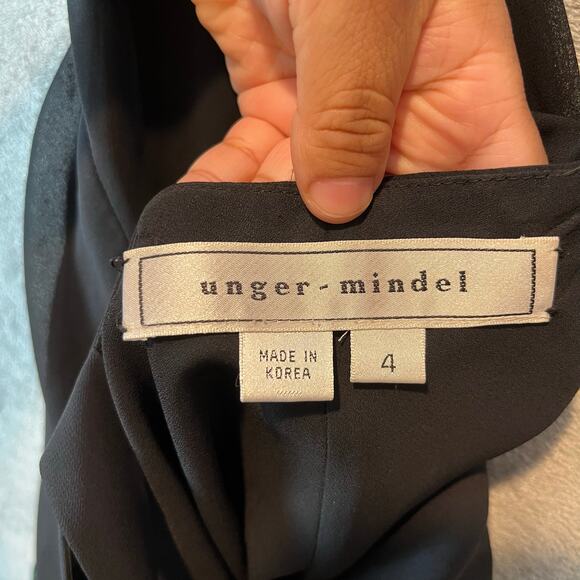 Y2K Vintage Black Dress Red Rose Embroidered Soft Grunge Fairycore Romantic Sz 4 - Picture 4 of 5